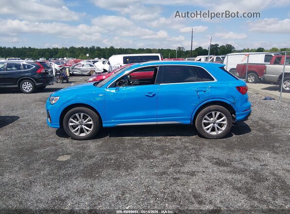 WA1DECF34P1078415 2023 AUDI Q3 Blue 