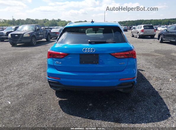 WA1DECF34P1078415 2023 AUDI Q3 Blue 