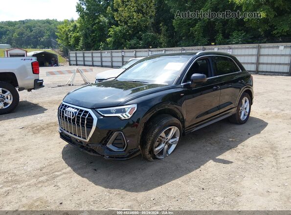 WA1DECF34R1117233 2024 AUDI Q3 Черный Передняя левая четверть