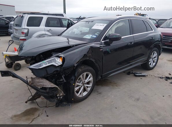 WA1DECF35S1061373 2025 AUDI Q3 Black Передня ліва чверть