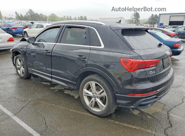 WA1DECF36L1124787 2020 AUDI Q3 Black Հետևի ձախ