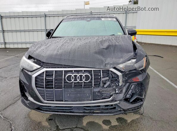 WA1DECF36L1124787 2020 AUDI Q3 Black Դիմացի տեսք
