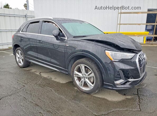 WA1DECF36L1124787 2020 AUDI Q3 Black Առջևի աջ