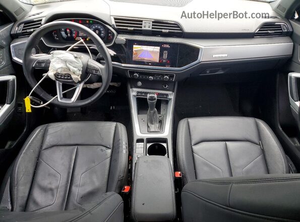 WA1DECF36L1124787 2020 AUDI Q3 Black Առջևի վահանակի տեսք