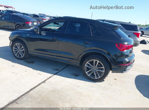 WA1DECF36P1128845 2023 AUDI Q3 Black Հետևի ձախ