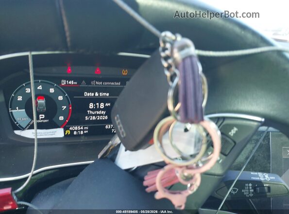 WA1DECF36P1128845 2023 AUDI Q3 Black Առջևի վահանակի տեսք