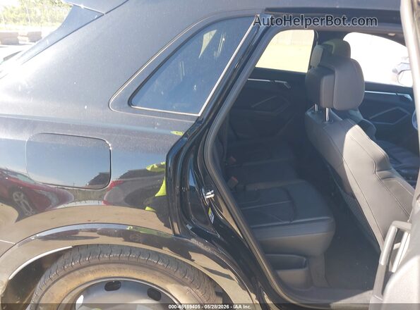 WA1DECF36P1128845 2023 AUDI Q3 Black VIN կոդի պիտակի տեսք