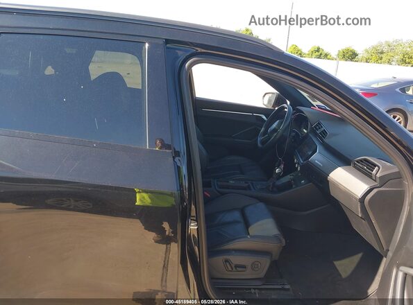 WA1DECF36P1128845 2023 AUDI Q3 Black Սալոնի դիմացի տեսք