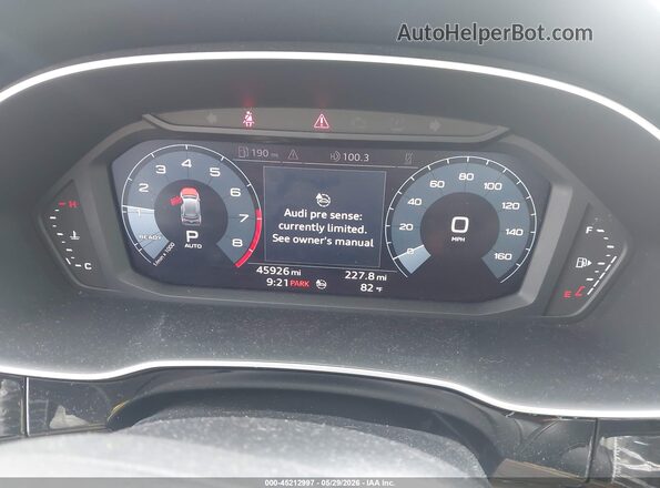 WA1DECF37L1010524 2020 AUDI Q3 White Vista de los asientos traseros