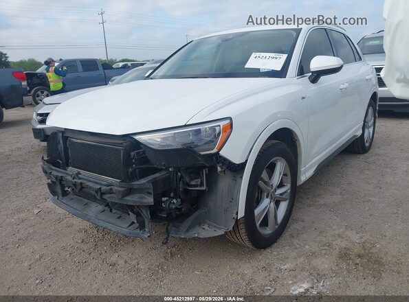 WA1DECF37L1010524 2020 AUDI Q3 White Vista tres cuartos delantera izquierda
