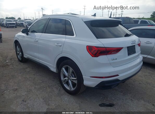 WA1DECF37L1010524 2020 AUDI Q3 White Trasero izquierdo