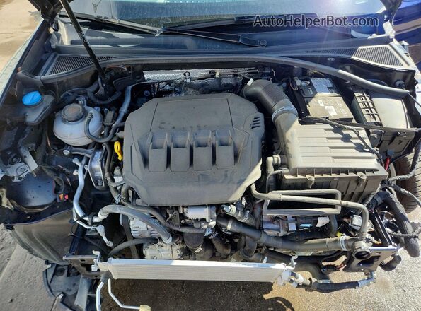 WA1DECF38R1021850 2024 AUDI Q3 Blue Engine compartment view