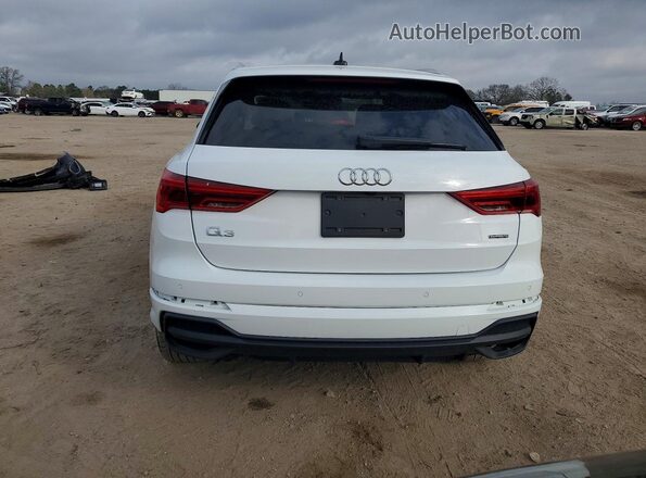 WA1DECF38R1127831 2024 AUDI Q3 White უკანა ხედი