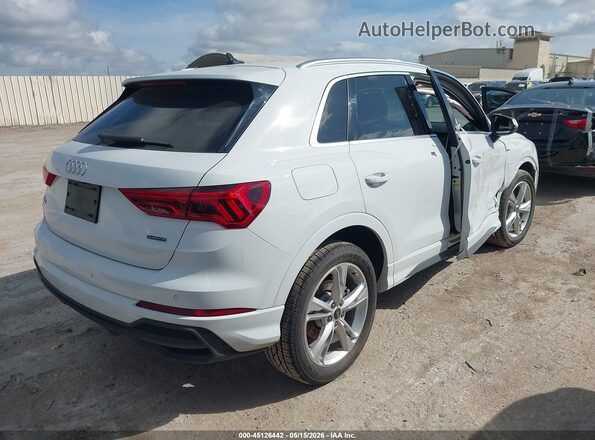 WA1DECF38R1200373 2024 AUDI Q3 White Trasero derecho