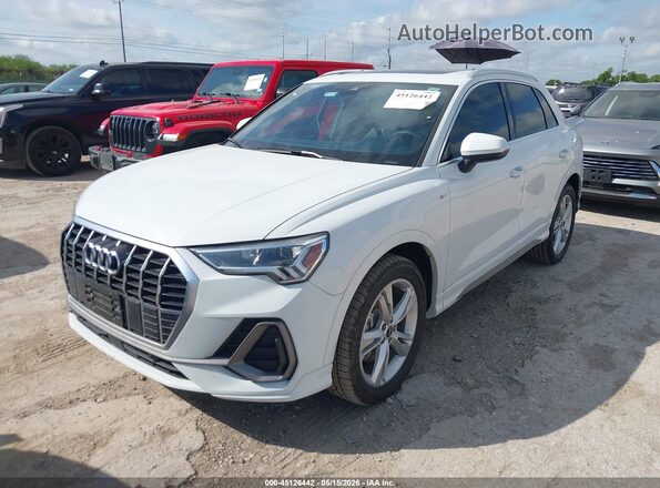 WA1DECF38R1200373 2024 AUDI Q3 White Vista tres cuartos delantera izquierda