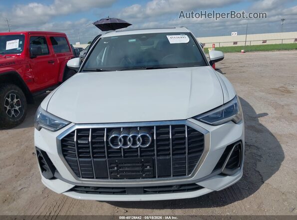 WA1DECF38R1200373 2024 AUDI Q3 White Vista del cuadro de instrumentos