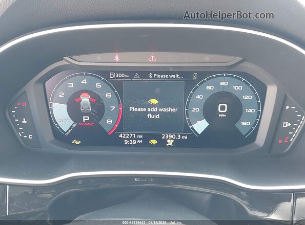 WA1DECF38R1200373 2024 AUDI Q3 White Vista de los asientos traseros