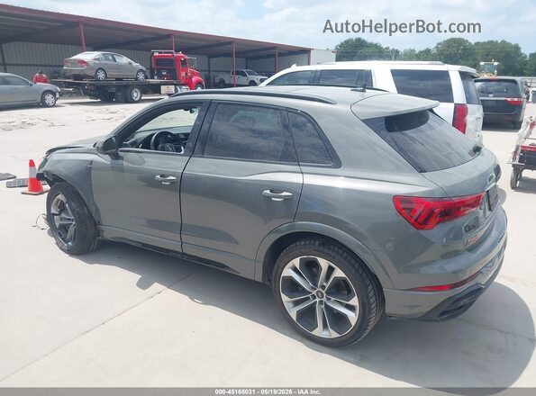 WA1DECF3XM1073800 2021 AUDI Q3 Gray უკანა სალონის ხედი
