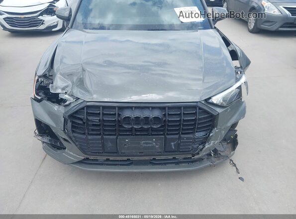 WA1DECF3XM1073800 2021 AUDI Q3 Gray წინა პანელის ხედი