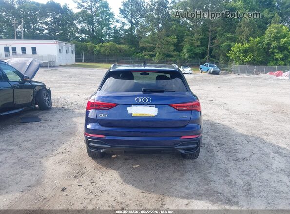WA1DECF3XN1055573 2022 AUDI Q3 Blue 