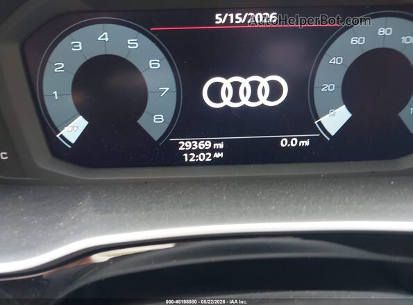 WA1DECF3XR1109962 2024 AUDI Q3 Gray სალონის 360-გრადუსიანი ხედი