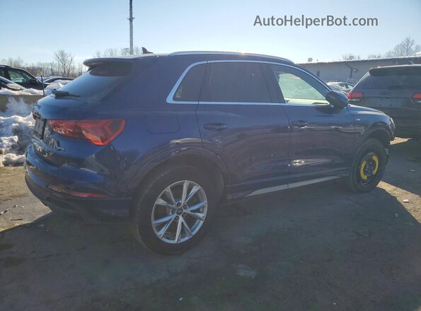 WA1DEDF34R1039560 2024 AUDI Q3 Blue Задня права чверть