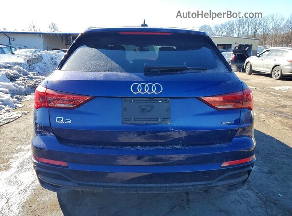 WA1DEDF34R1039560 2024 AUDI Q3 Blue Вид ззаду