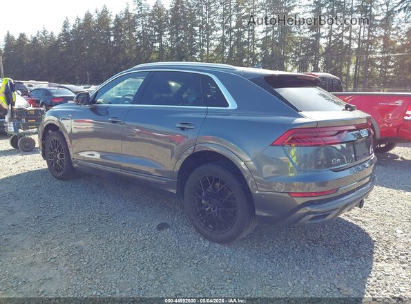WA1DVAF11KD007828 2019 AUDI Q8 Gray Trasero izquierdo