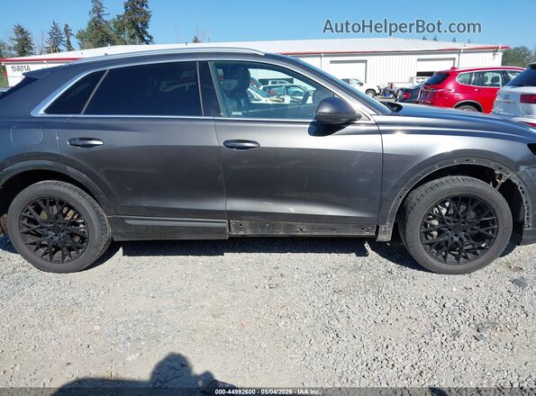 WA1DVAF11KD007828 2019 AUDI Q8 Gray Vista interior de 360 grados