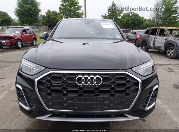 WA1E2AFY0N2088587 2022 AUDI Q5 Black Vista del cuadro de instrumentos