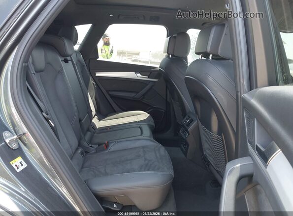 WA1E2AFY2N2015267 2022 AUDI Q5 Gray VIN კოდის სტიკერის ხედი