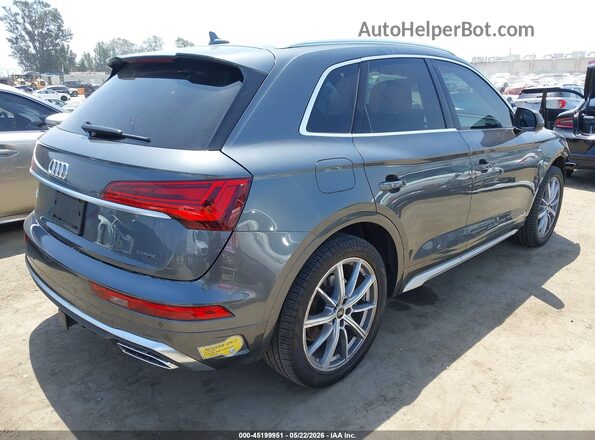 WA1E2AFY2N2015267 2022 AUDI Q5 Gray უკანა მარჯვენა