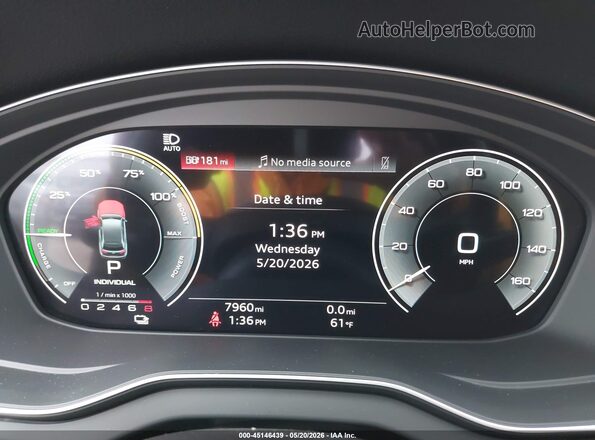 WA1E2AFY4R2126280 2024 AUDI Q5 Черный Вид задних сидений