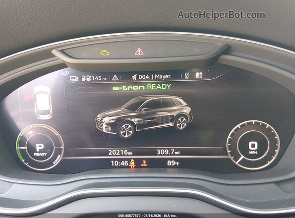 WA1E2AFY6L2075422 2020 AUDI Q5 Черный Вид задних сидений