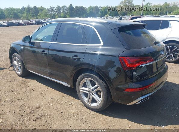 WA1E2AFY6M2140366 2021 AUDI Q5 Black Задня ліва чверть