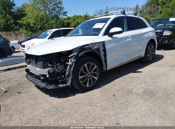 WA1EAAFY9N2076005 2022 AUDI Q5 White Передня ліва чверть