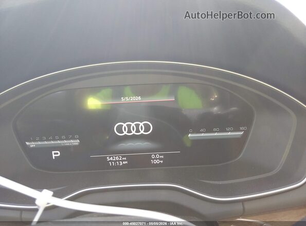 WA1EAAFY9N2076005 2022 AUDI Q5 White Вид задніх сидінь