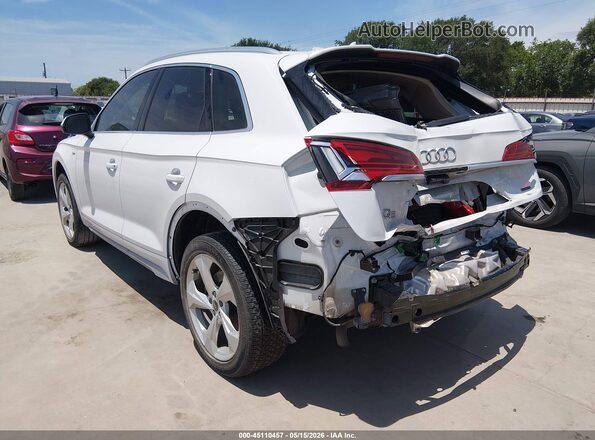 WA1EAAFYXP2104445 2023 AUDI Q5 White Trasero izquierdo