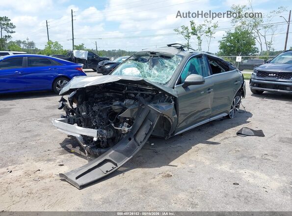 WA1EAAFYXR2030446 2024 AUDI Q5 Green Front left