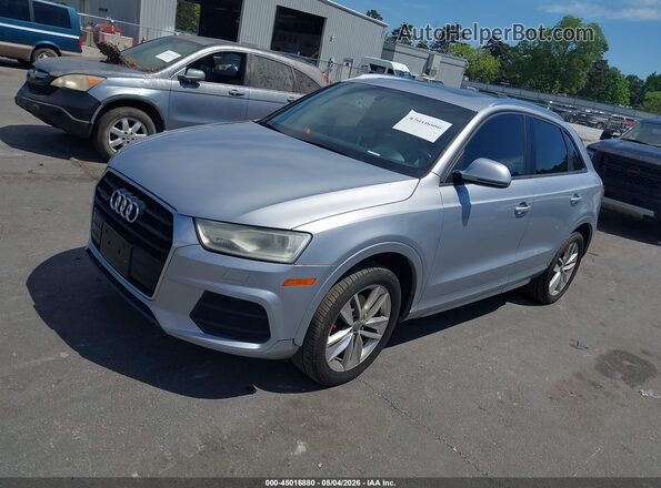 WA1ECCFS1HR006320 2017 AUDI Q3 Серебряный Передняя левая четверть