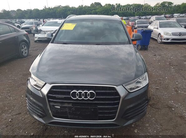 WA1ECCFS1JR004122 2018 AUDI Q3 Серый Вид щитка приборов