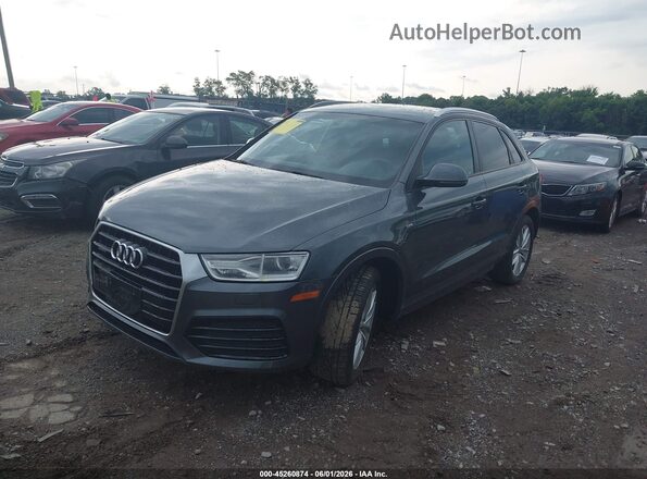 WA1ECCFS1JR004122 2018 AUDI Q3 Серый Передняя левая четверть