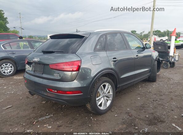 WA1ECCFS1JR004122 2018 AUDI Q3 Серый Задняя правая четверть