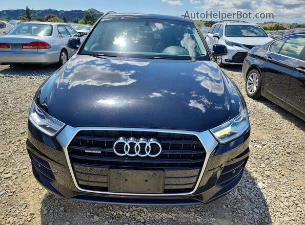 WA1ECCFS2HR015866 2017 AUDI Q3 Black Vista frontal