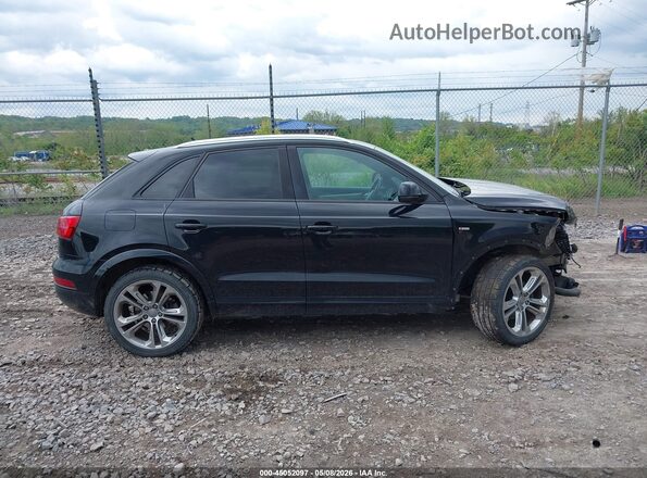 WA1ECCFS6JR013480 2018 AUDI Q3 Black Սալոնի հետևի տեսք