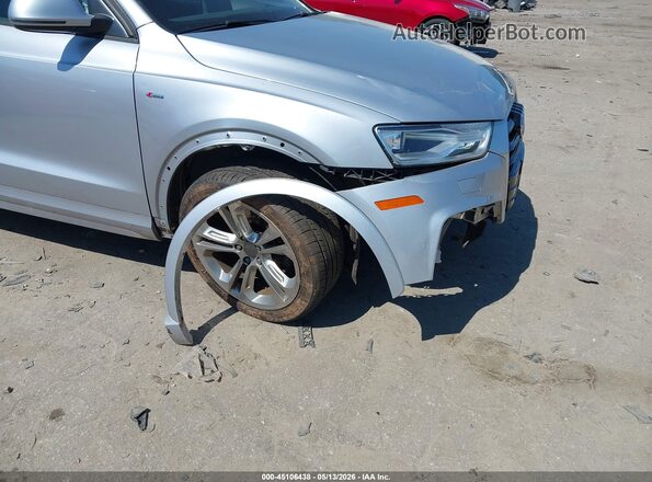 WA1ECCFS7JR034581 2018 AUDI Q3 Серебряный Вид спереди