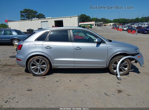 WA1ECCFS7JR034581 2018 AUDI Q3 Серебряный Вид задней части салона