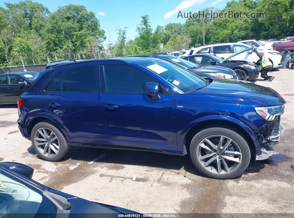 WA1EECF30M1049378 2021 AUDI Q3 Blue 