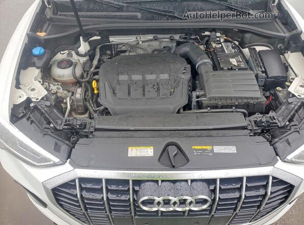 WA1EECF30N1049561 2022 AUDI Q3 White Շարժիչի բաժամունքի տեսք