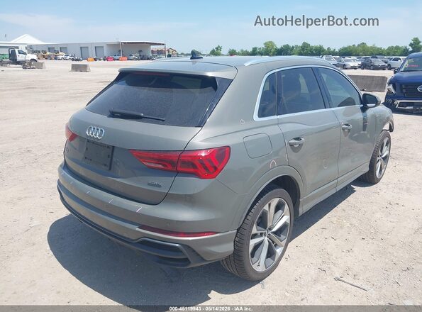 WA1EECF31L1047332 2020 AUDI Q3 Gray უკანა მარჯვენა